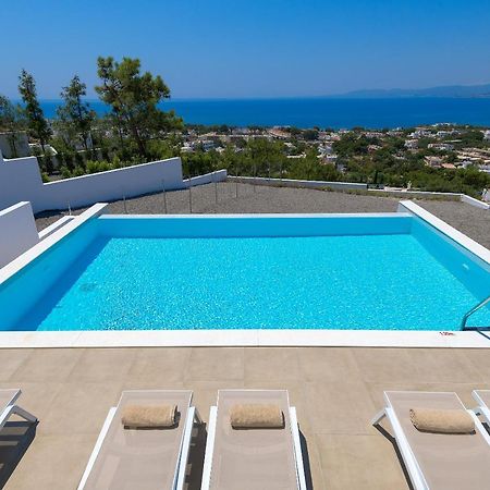Villa Dione In Pefkos, Lindos Area Exteriér fotografie
